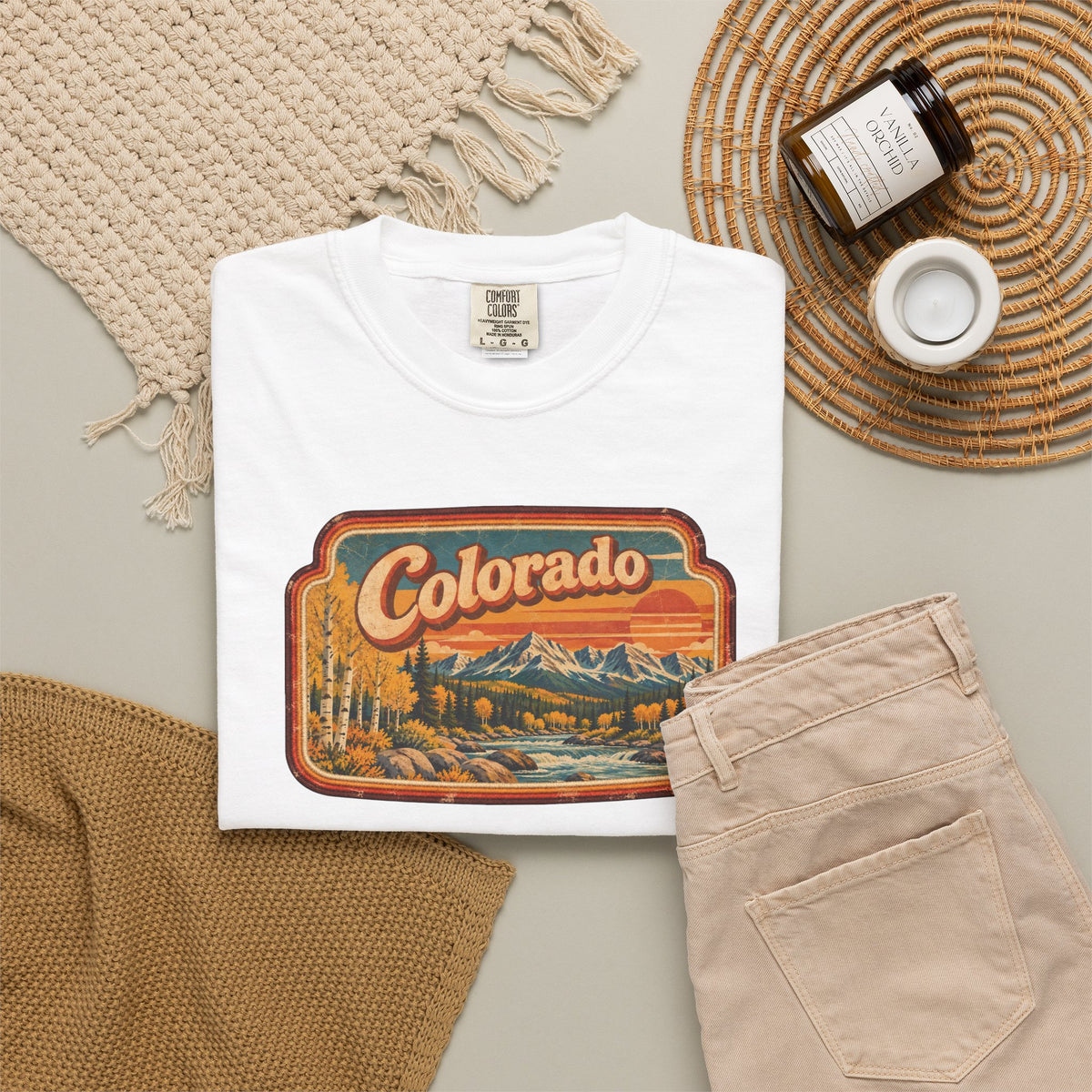 Colorado - Unisex Garment-Dyed T-shirt