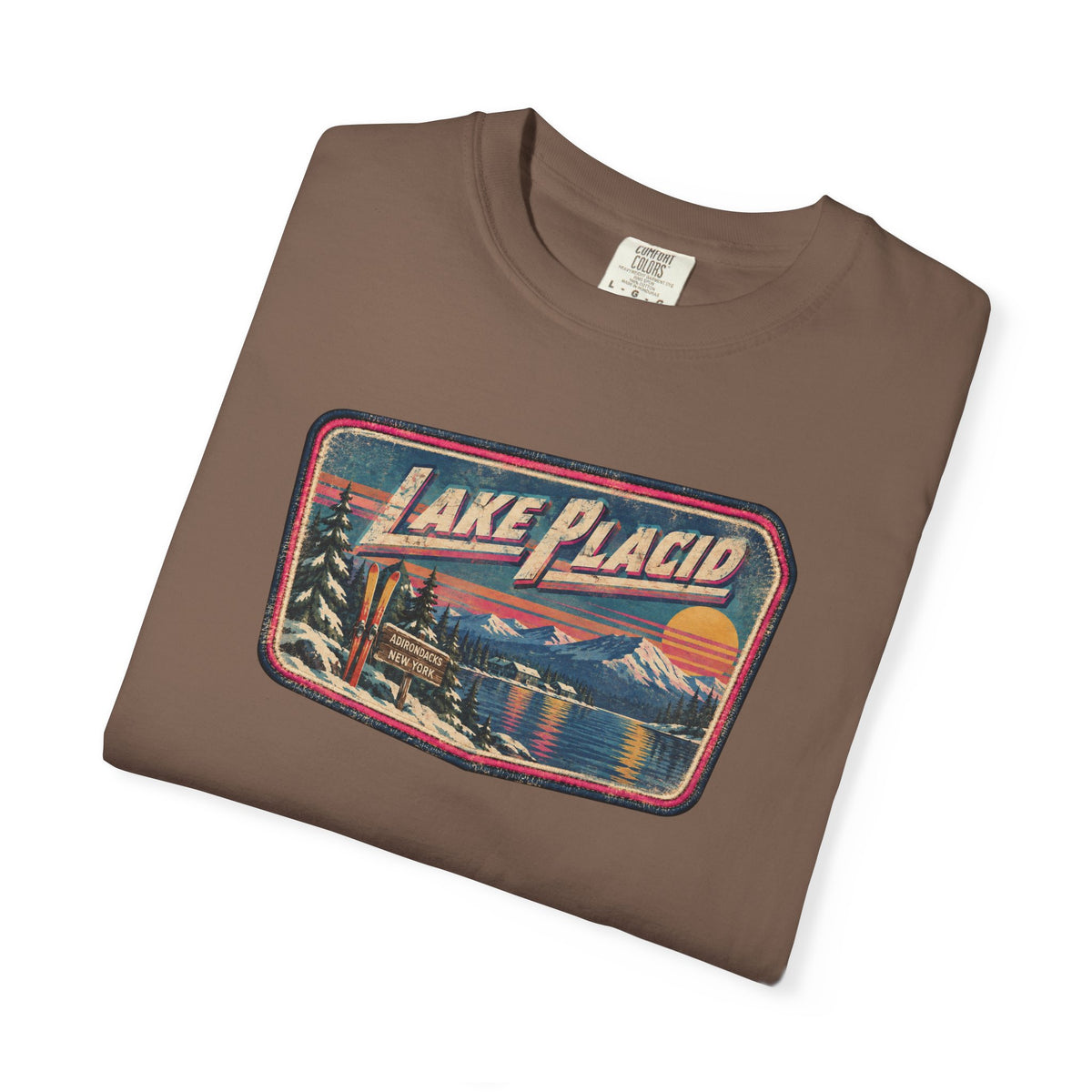 Lake Placid - Unisex Garment-Dyed T-shirt