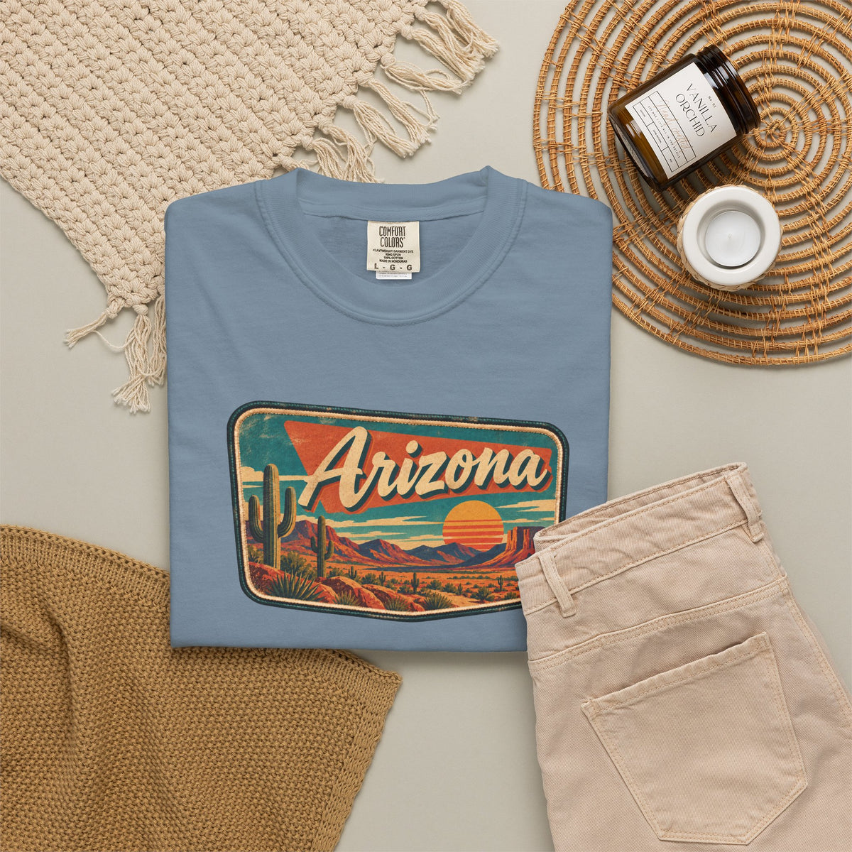 Arizona - Unisex Garment-Dyed T-shirt
