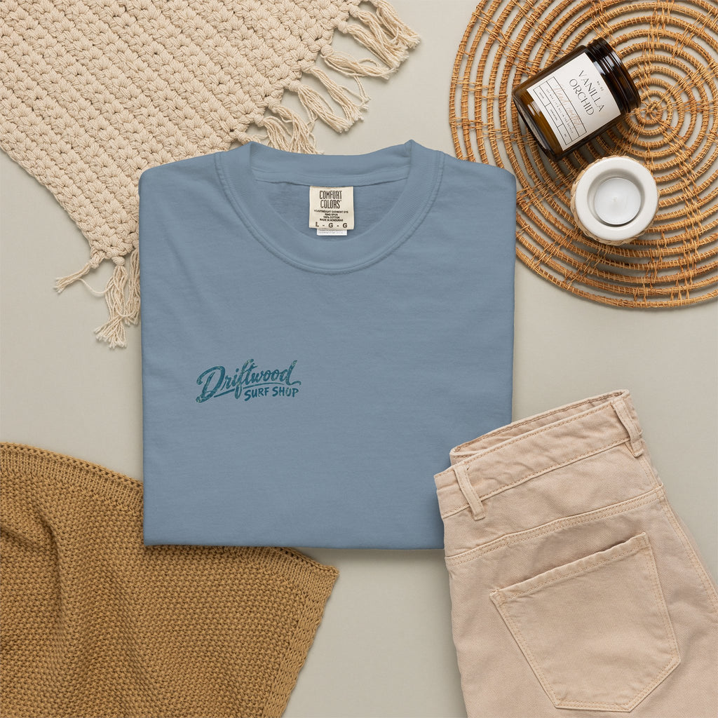 Driftwood Surf Shop - Unisex Garment-Dyed T-shirt