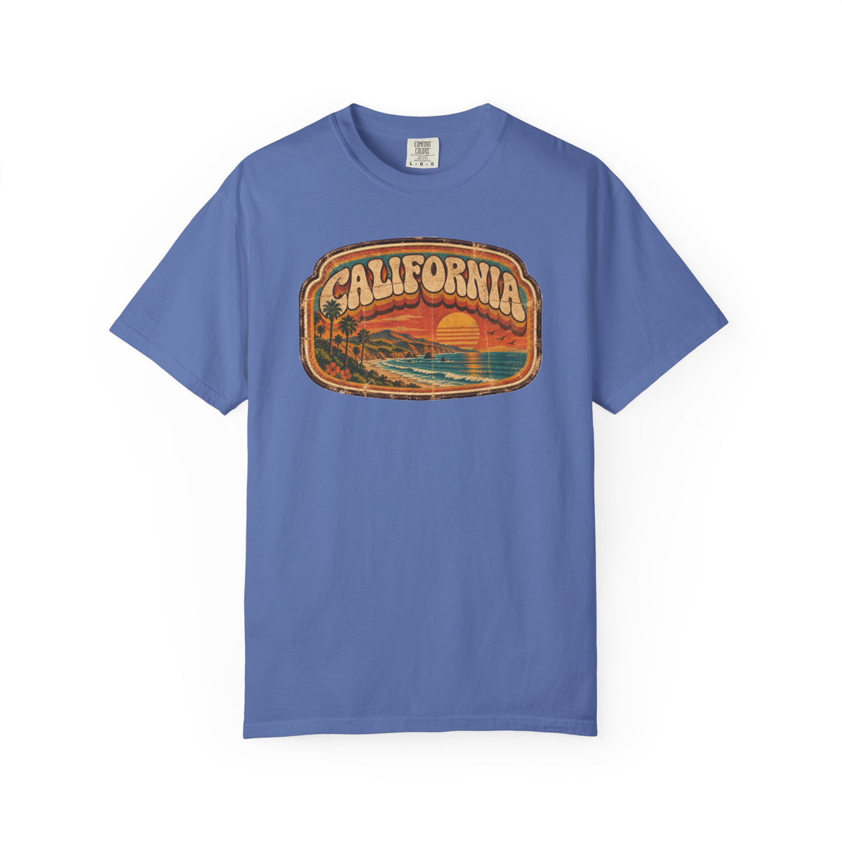 California - Unisex Garment-Dyed T-shirt