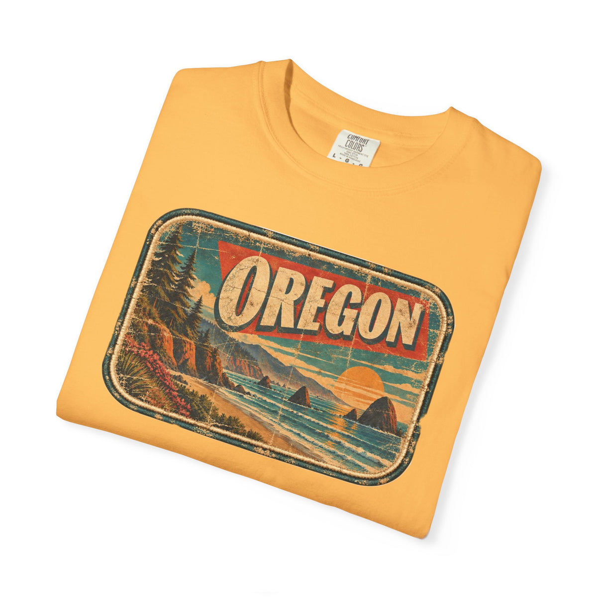 Oregon - Unisex Garment-Dyed T-shirt