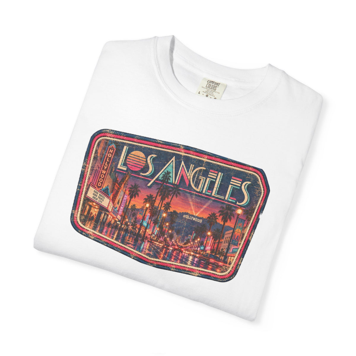 Los Angeles - Unisex Garment-Dyed T-shirt