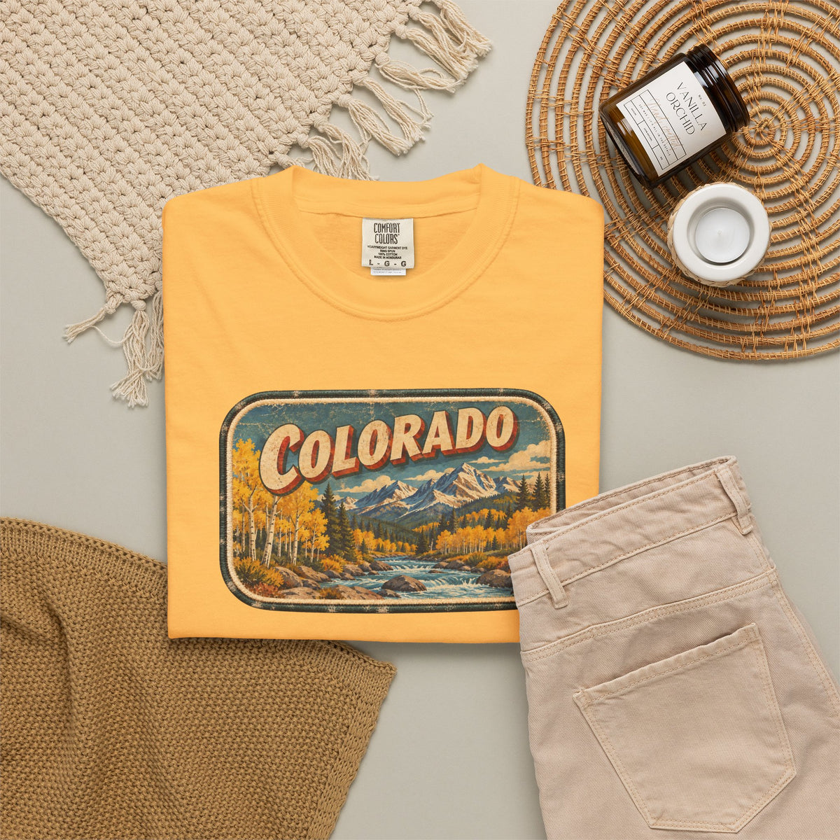Colorado - Unisex Garment-Dyed T-shirt