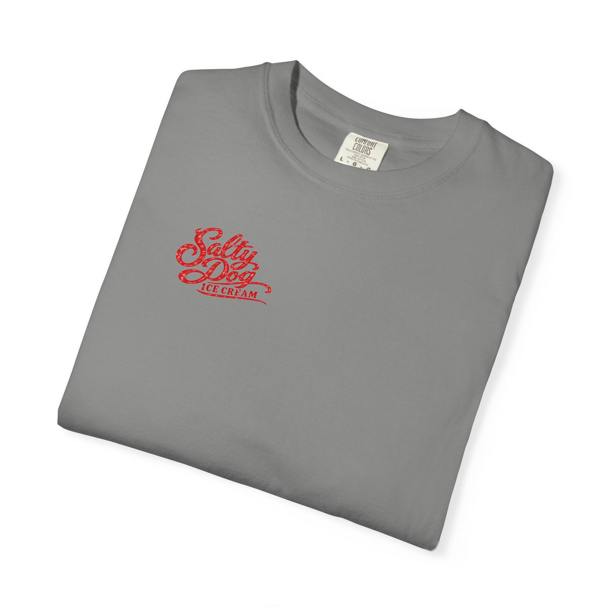 Salty Dog Ice Cream - Unisex Garment-Dyed T-shirt