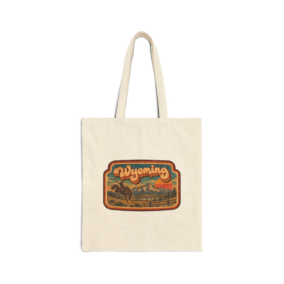 Cotton Canvas Tote Bag - Design 15