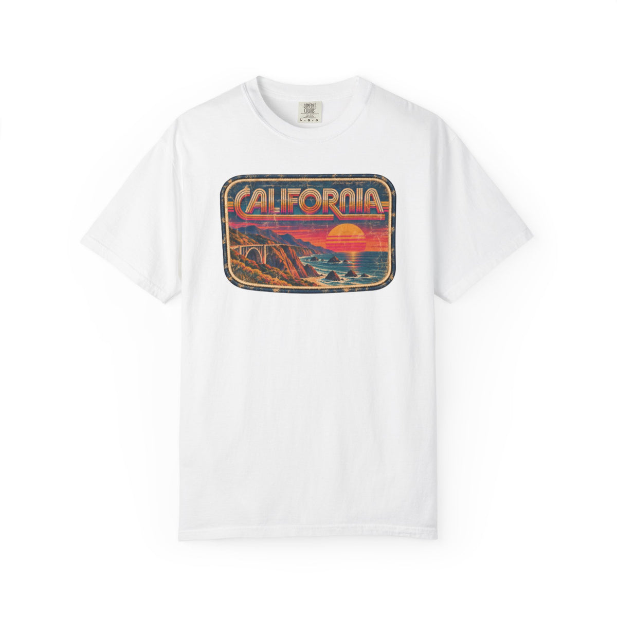 California - Unisex Garment-Dyed T-shirt