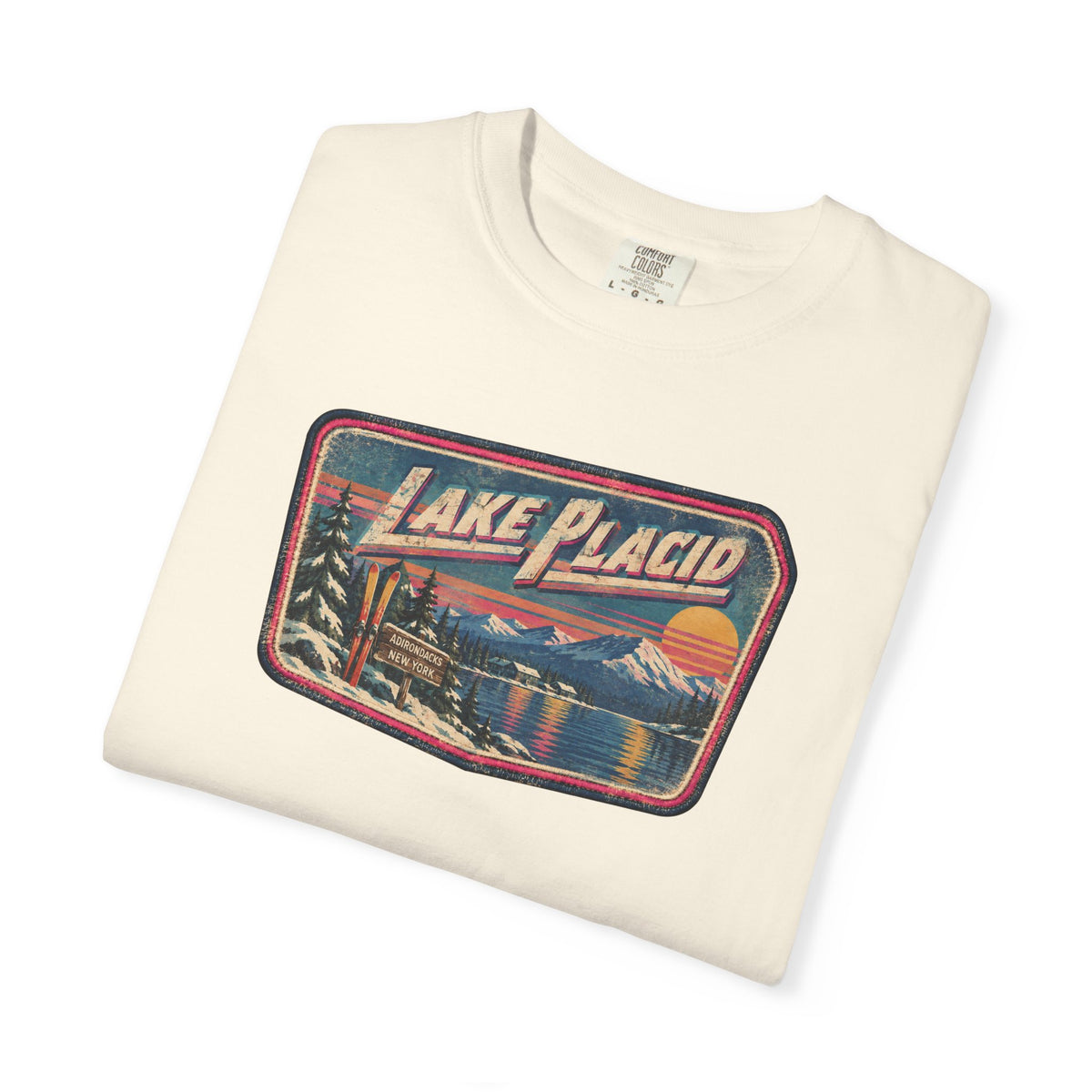 Lake Placid - Unisex Garment-Dyed T-shirt