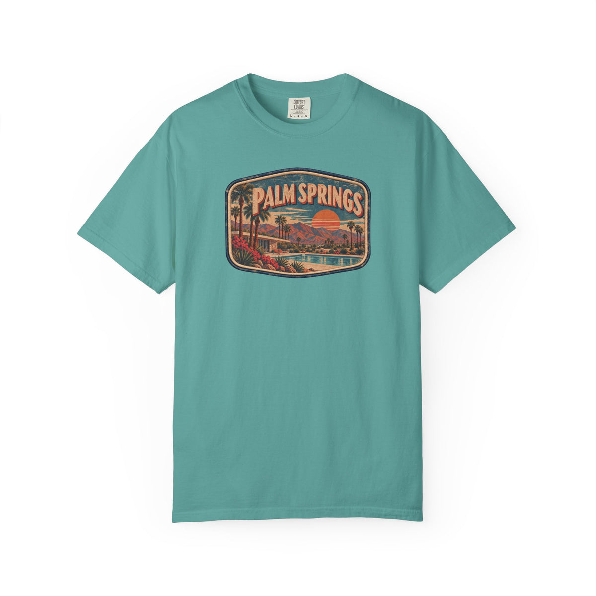 Palm Springs - Unisex Garment-Dyed T-shirt