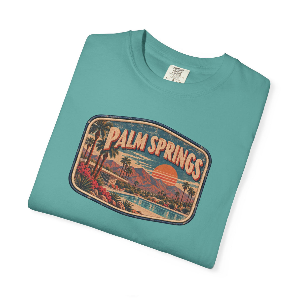 Palm Springs - Unisex Garment-Dyed T-shirt