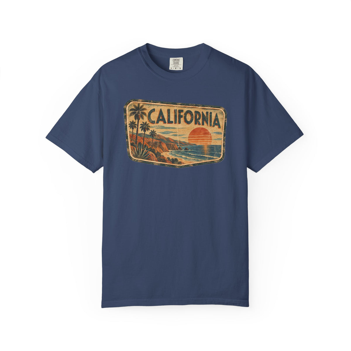 California - Unisex Garment-Dyed T-shirt