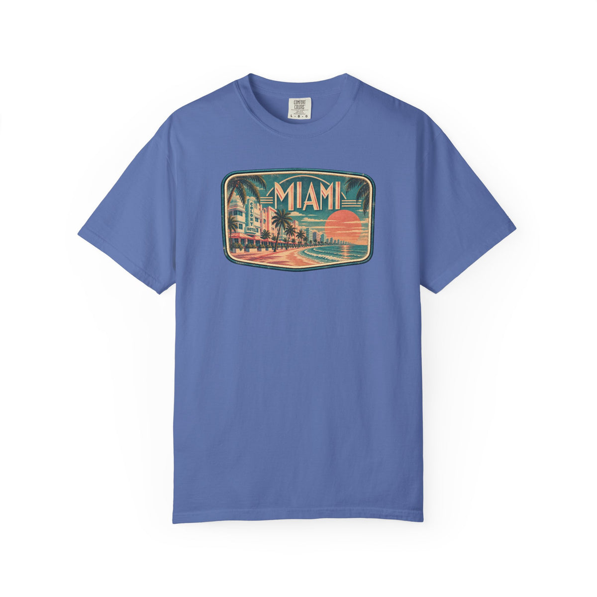 Miami - Unisex Garment-Dyed T-shirt