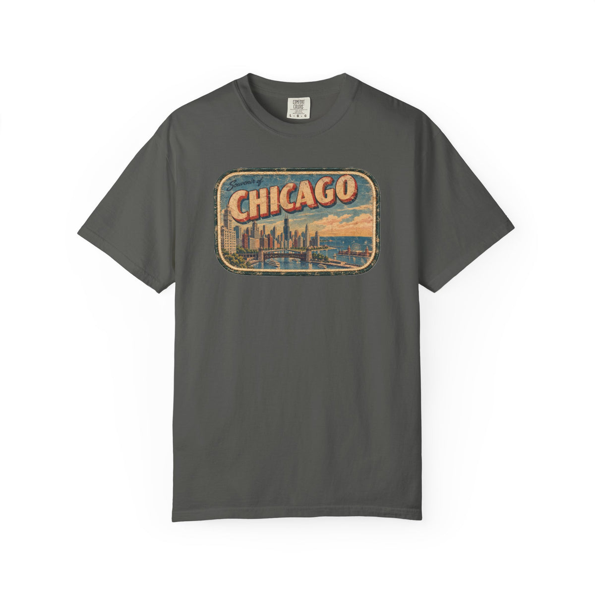 Chicago - Unisex Garment-Dyed T-shirt