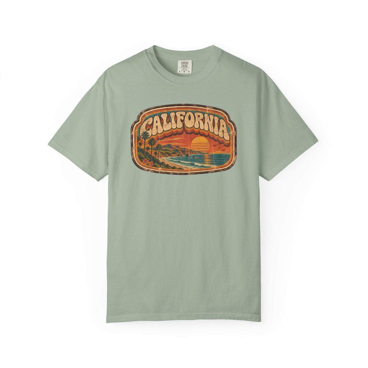 California - Unisex Garment-Dyed T-shirt