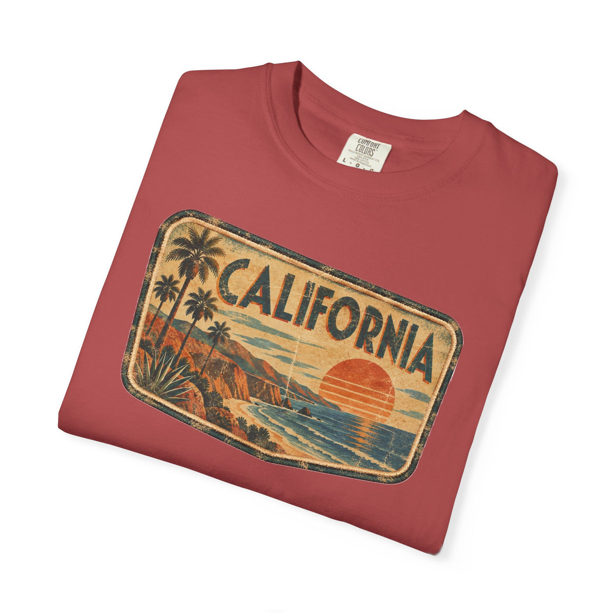 California - Unisex Garment-Dyed T-shirt
