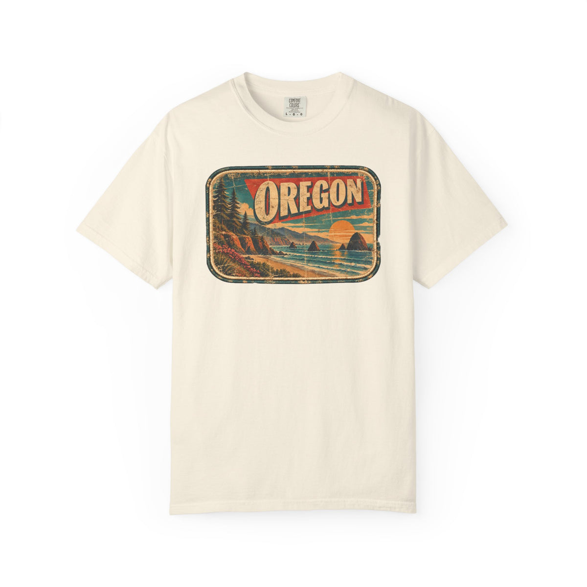Oregon - Unisex Garment-Dyed T-shirt