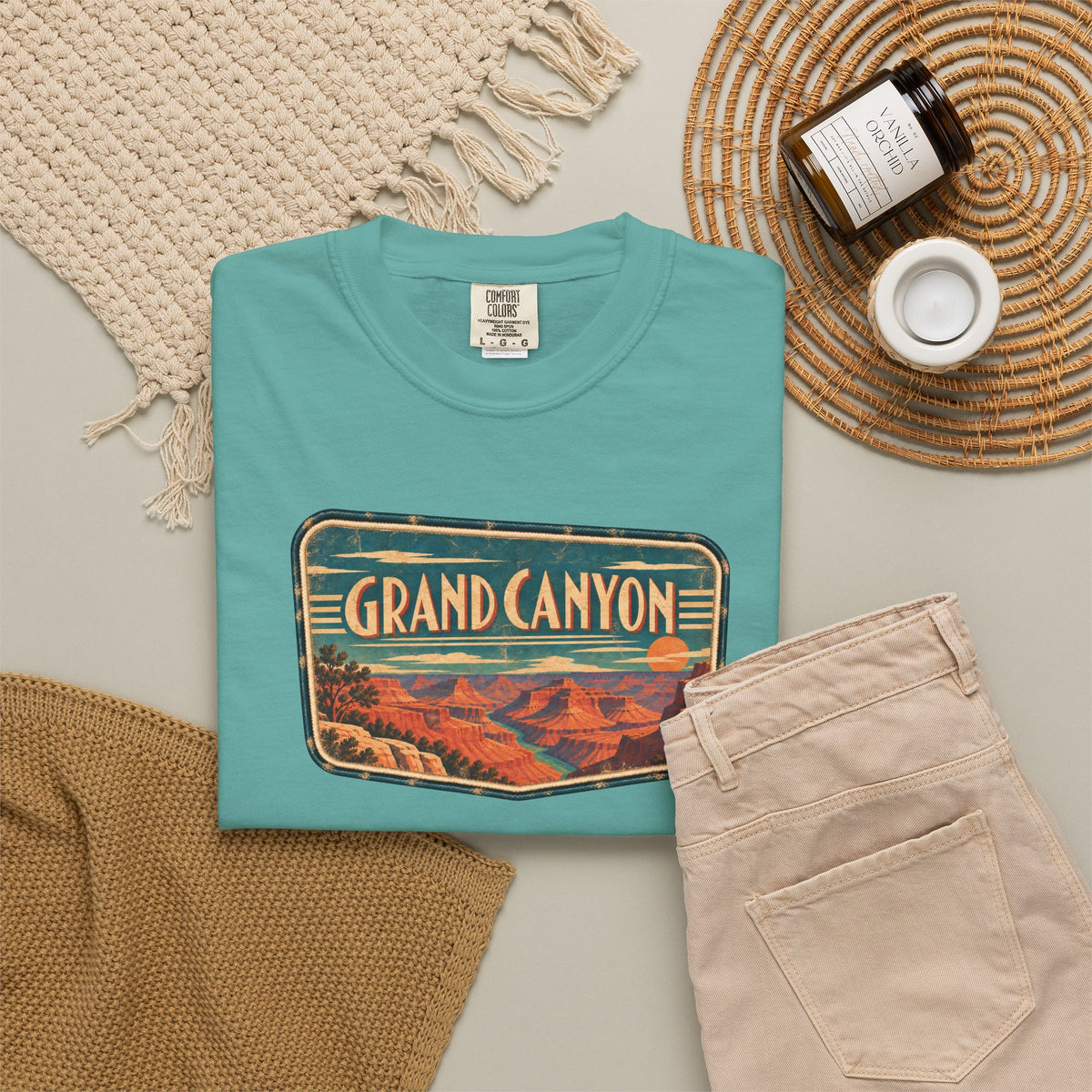 Grand Canyon - Unisex Garment-Dyed T-shirt