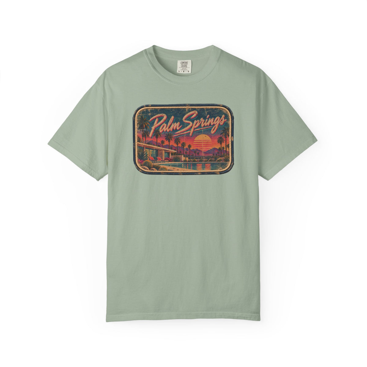 Palm Springs - Unisex Garment-Dyed T-shirt