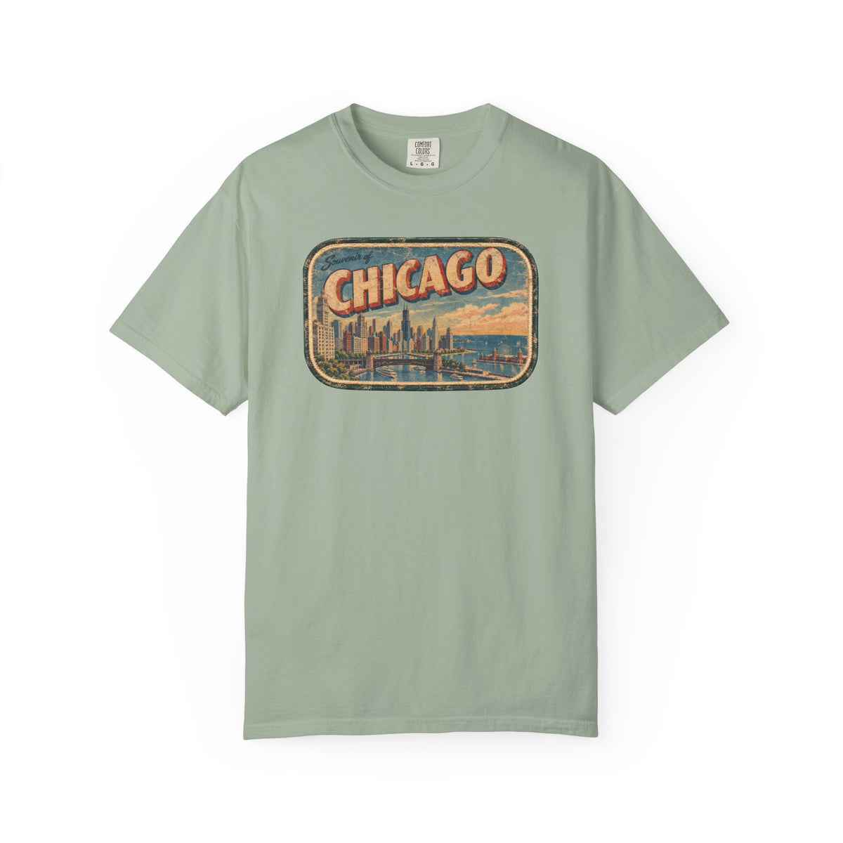 Chicago - Unisex Garment-Dyed T-shirt