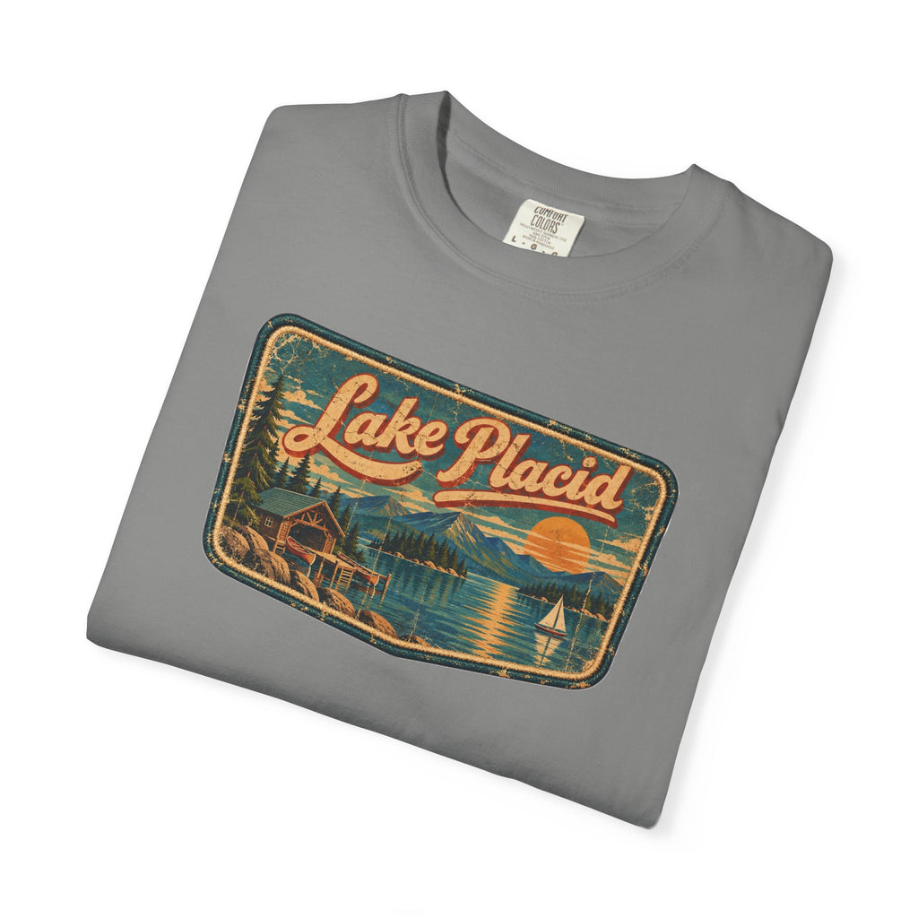 Lake Placid - Unisex Garment-Dyed T-shirt