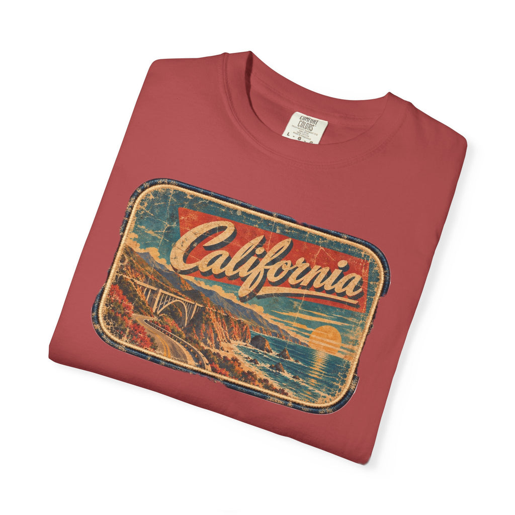 California - Unisex Garment-Dyed T-shirt
