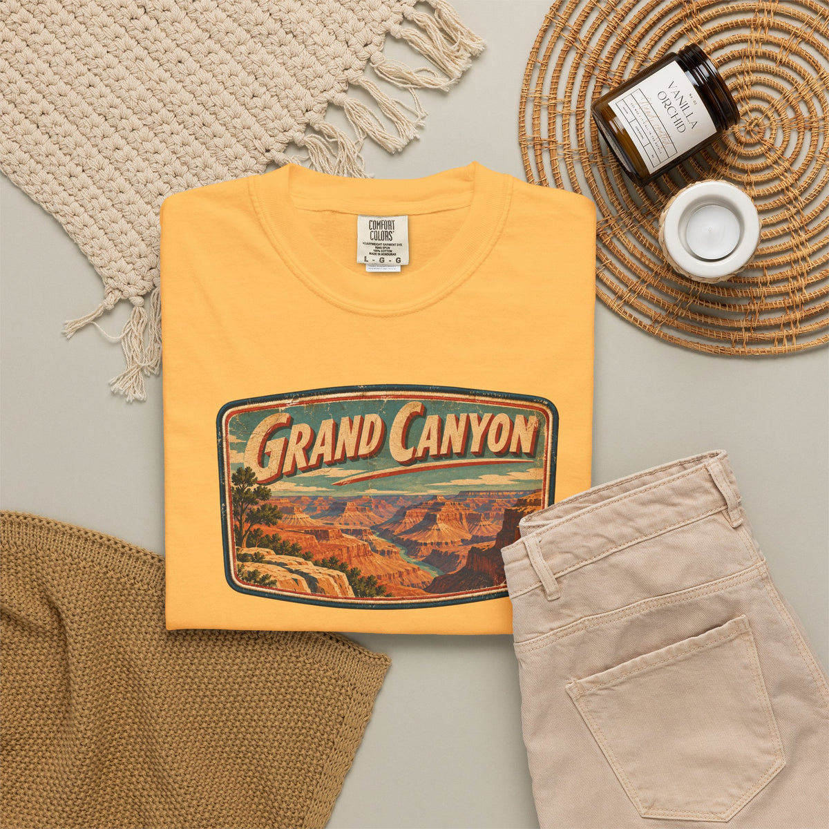 Grand Canyon - Unisex Garment-Dyed T-shirt