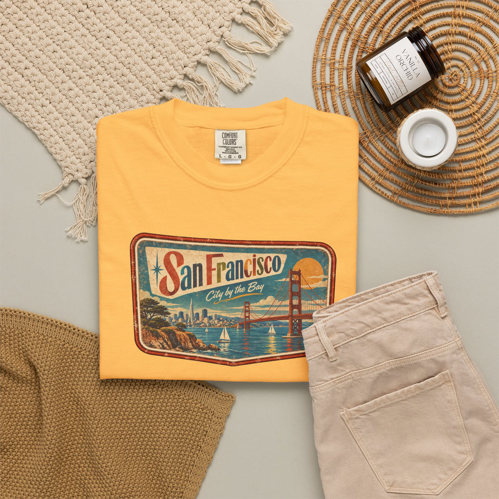 San Francisco - Unisex Garment-Dyed T-shirt