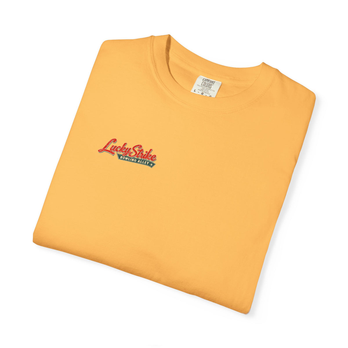 Lucky Strike Bowling Alley - Unisex Garment-Dyed T-shirt