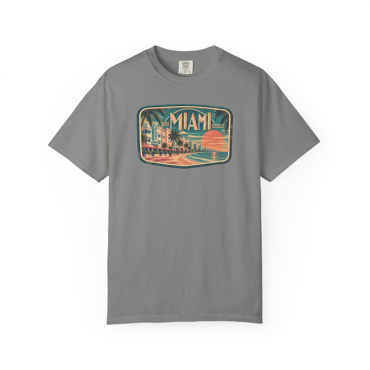 Miami - Unisex Garment-Dyed T-shirt