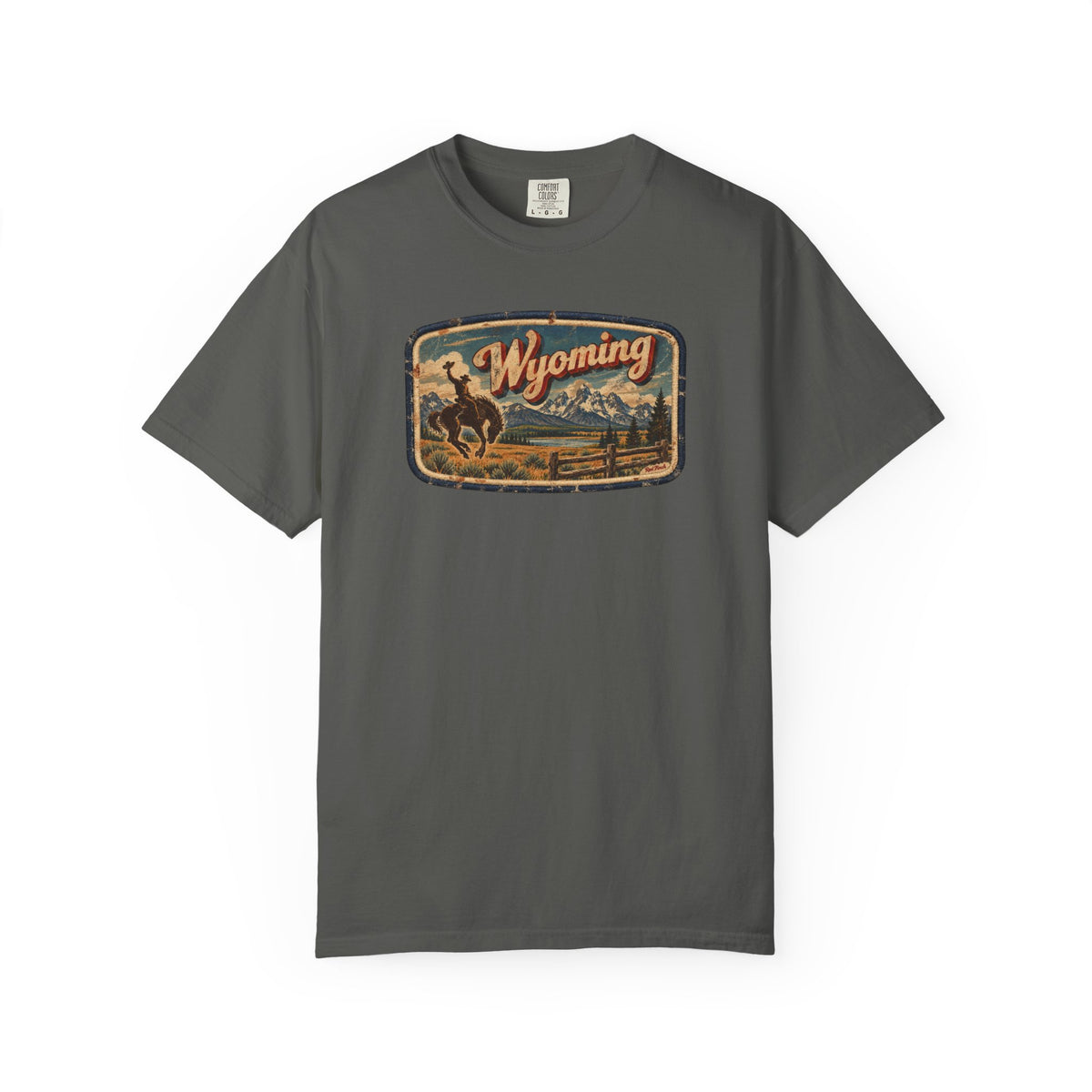 Wyoming - Unisex Garment-Dyed T-shirt
