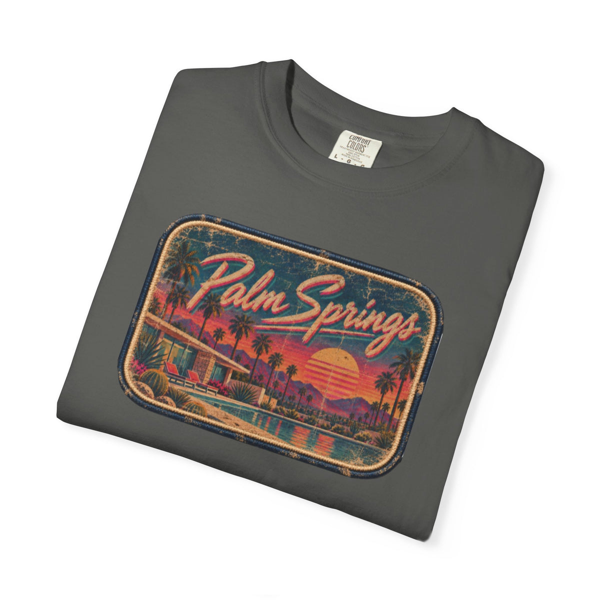 Palm Springs - Unisex Garment-Dyed T-shirt