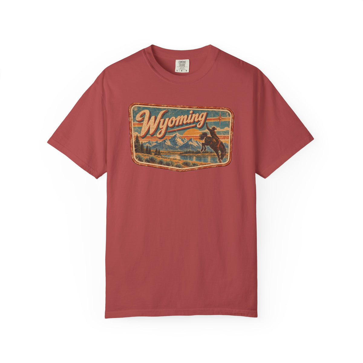 Wyoming - Unisex Garment-Dyed T-shirt