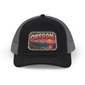 Oregon Mt Hood Lake Snapback Trucker Cap
