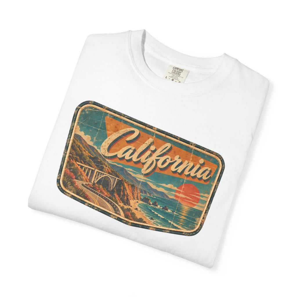 California - Unisex Garment-Dyed T-shirt
