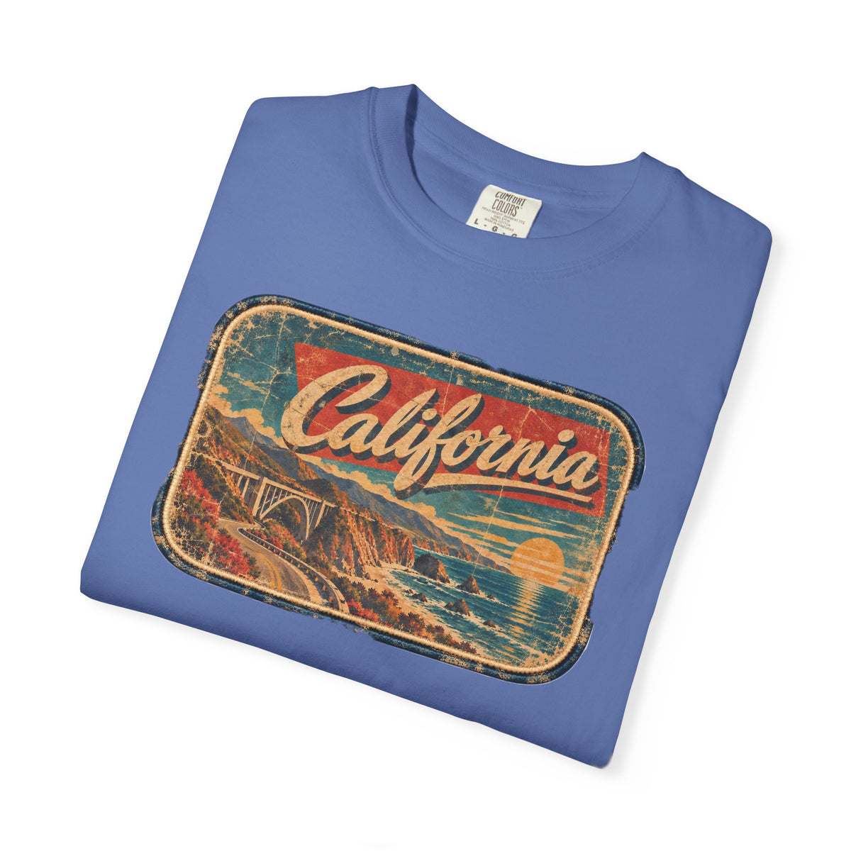California - Unisex Garment-Dyed T-shirt