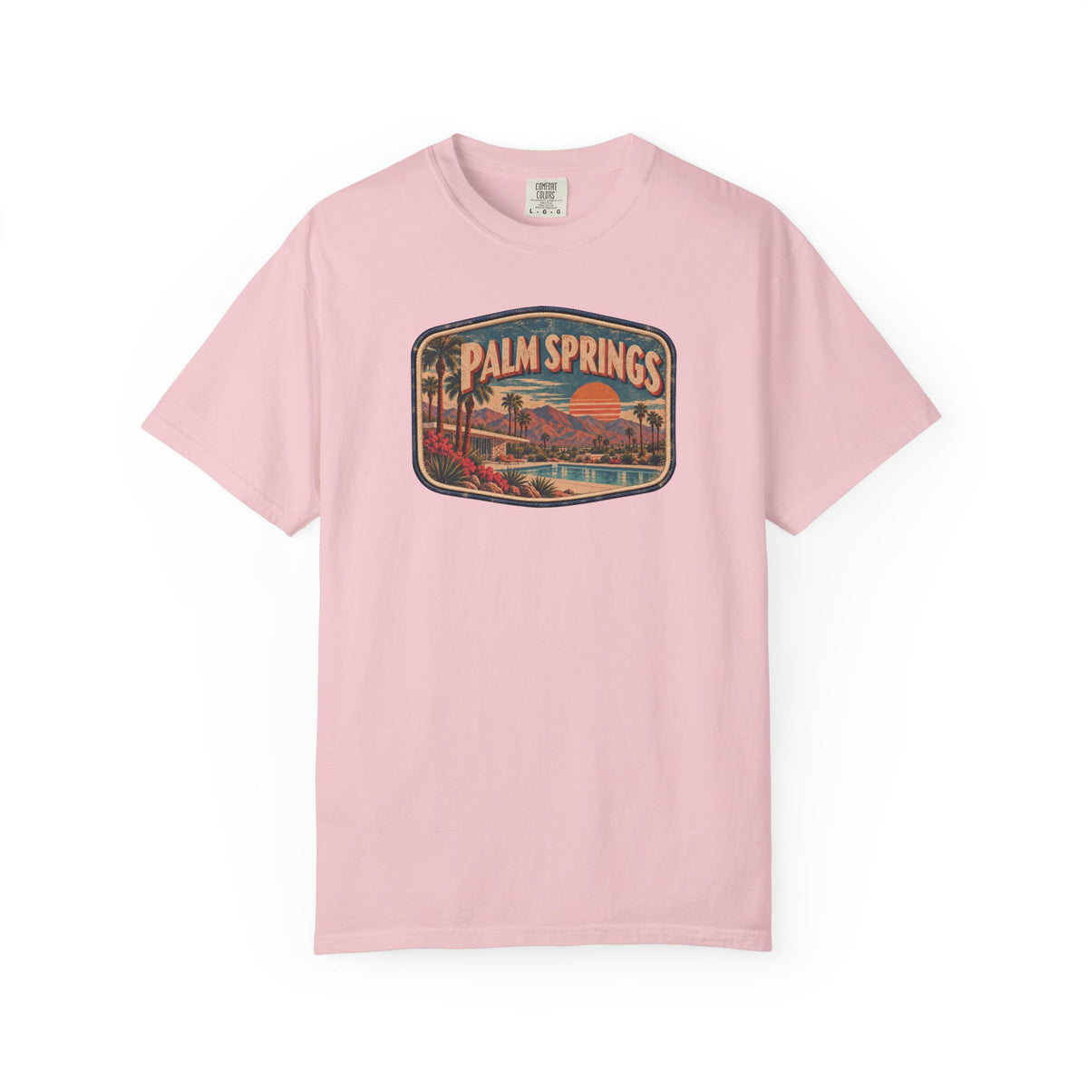 Palm Springs - Unisex Garment-Dyed T-shirt