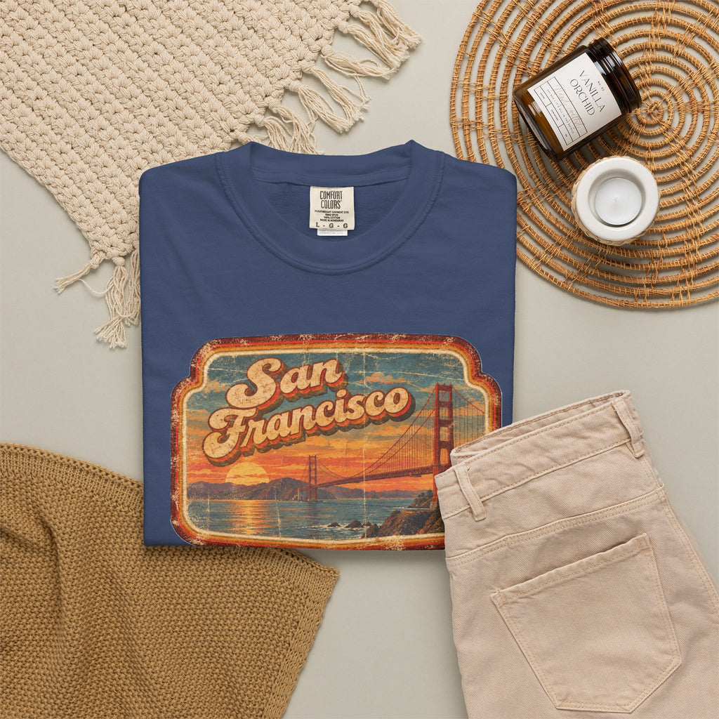 San Francisco - Unisex Garment-Dyed T-shirt