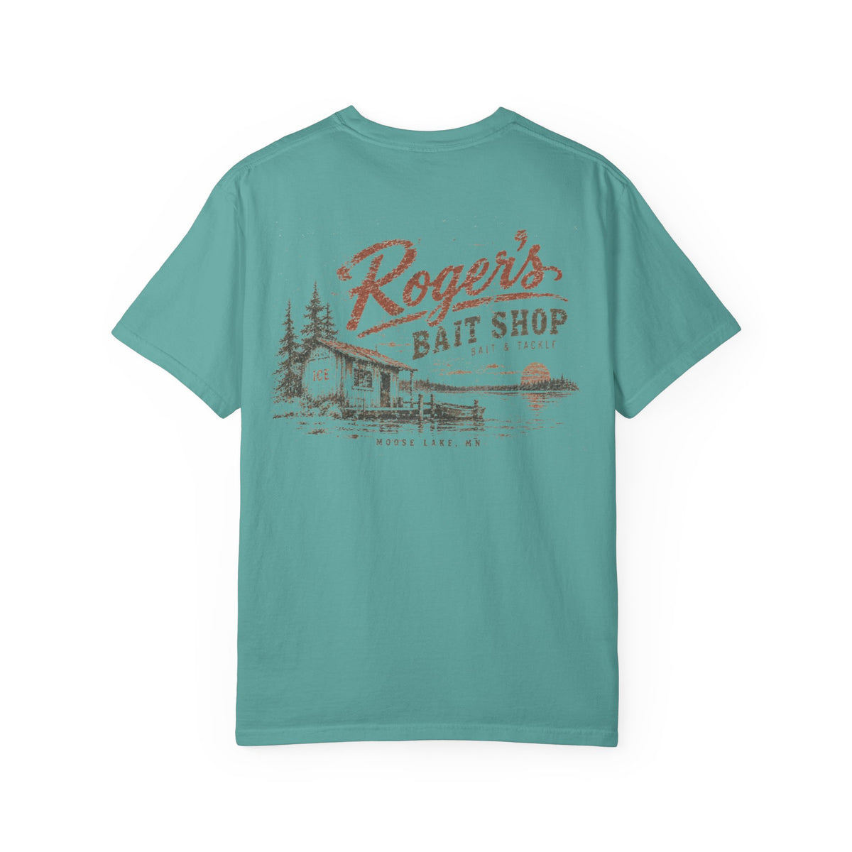 Roger's Bait Shop - Unisex Garment-Dyed T-shirt