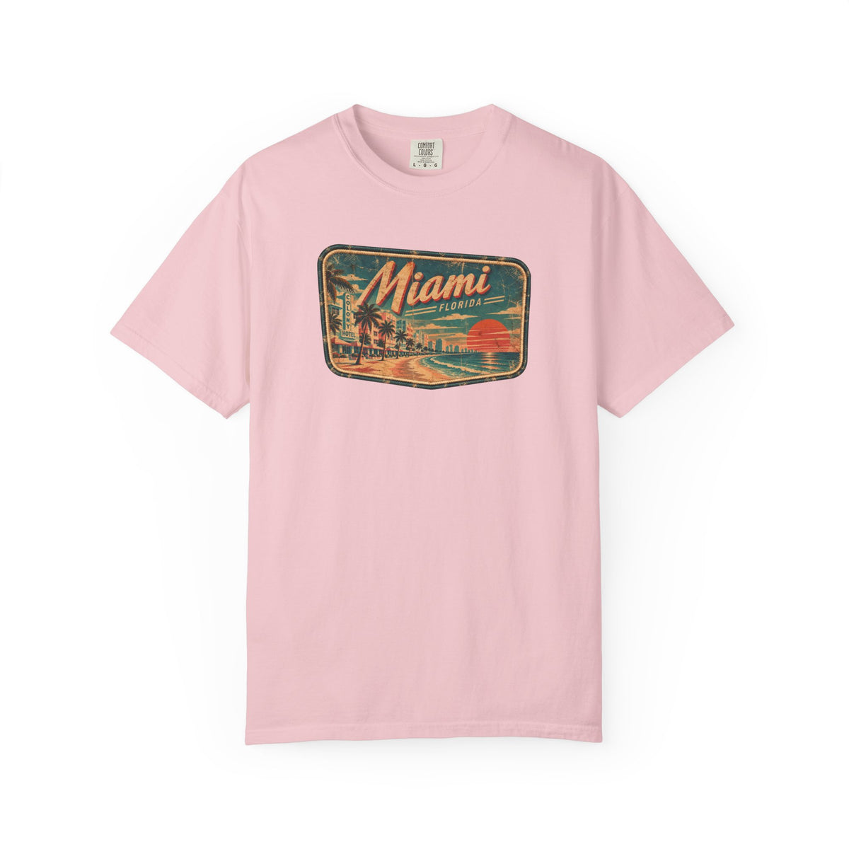 Miami - Unisex Garment-Dyed T-shirt