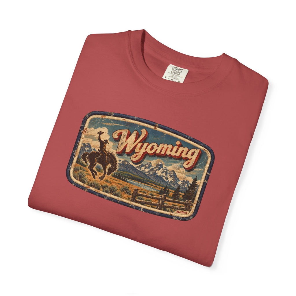 Wyoming - Unisex Garment-Dyed T-shirt
