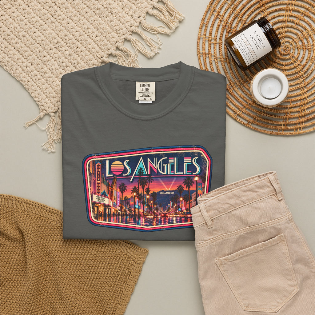 Los Angeles - Unisex Garment-Dyed T-shirt