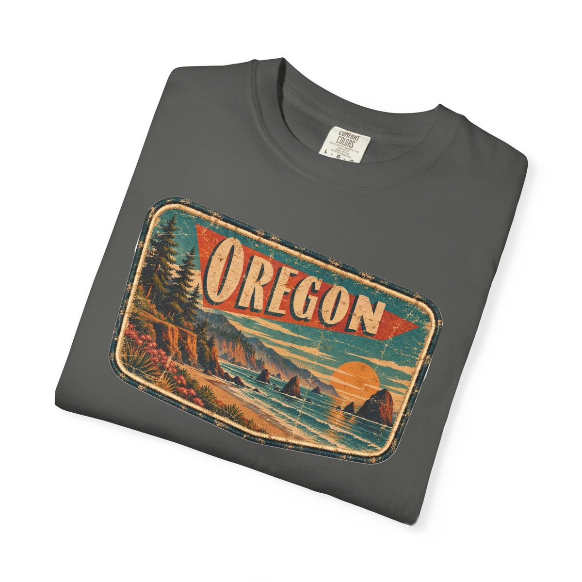 Oregon - Unisex Garment-Dyed T-shirt
