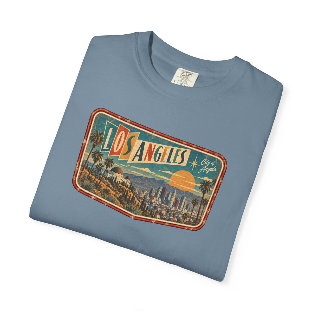 Los Angeles - Unisex Garment-Dyed T-shirt