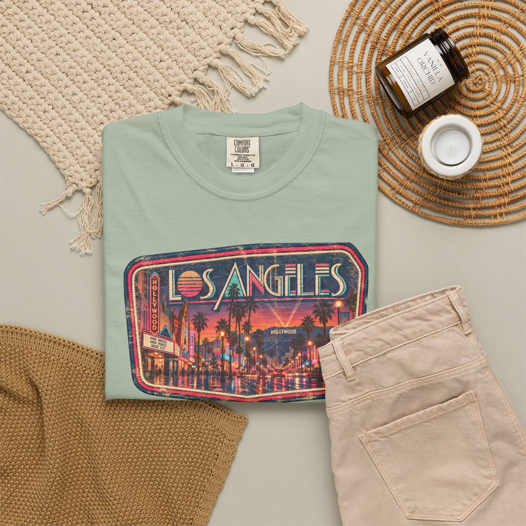 Los Angeles - Unisex Garment-Dyed T-shirt
