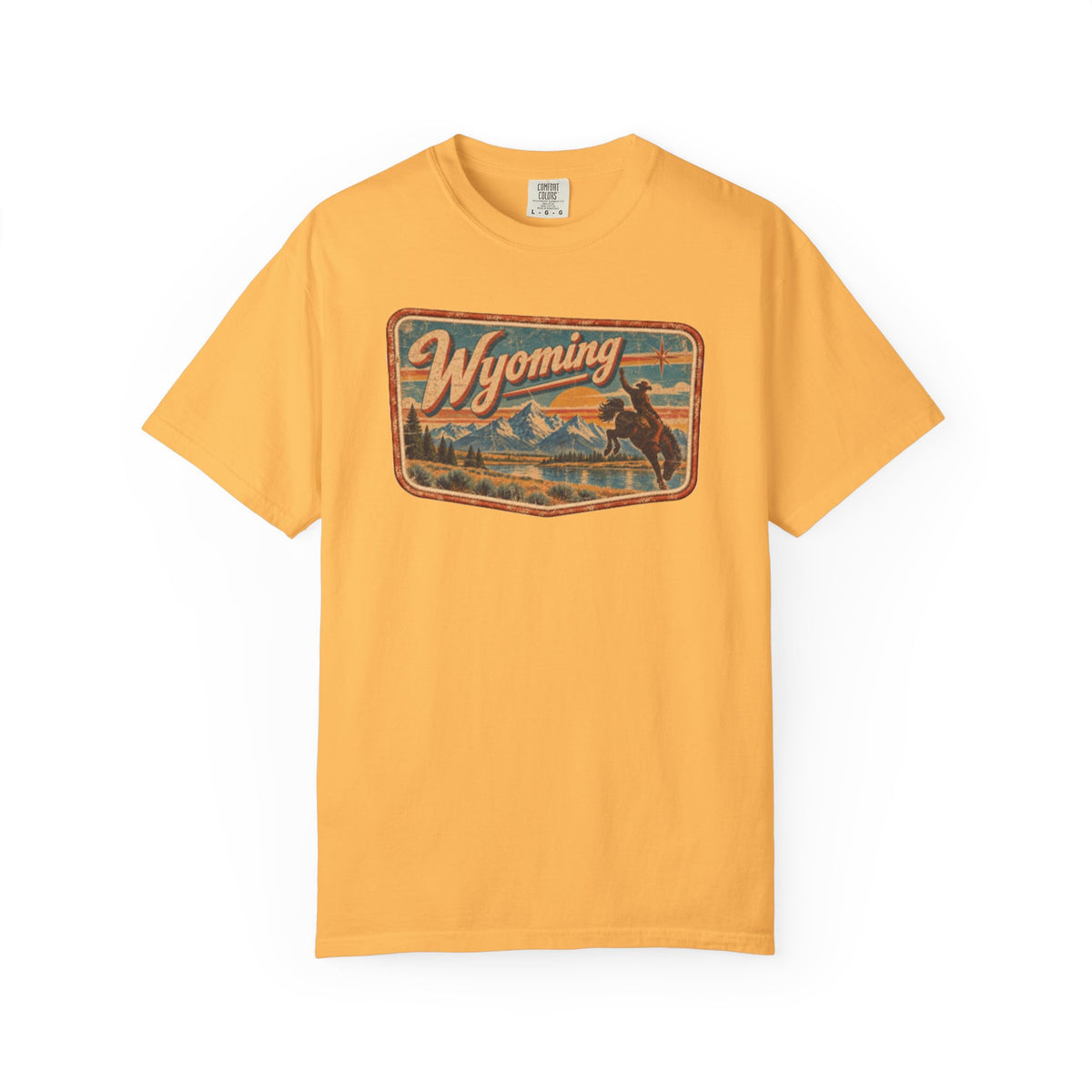 Wyoming - Unisex Garment-Dyed T-shirt