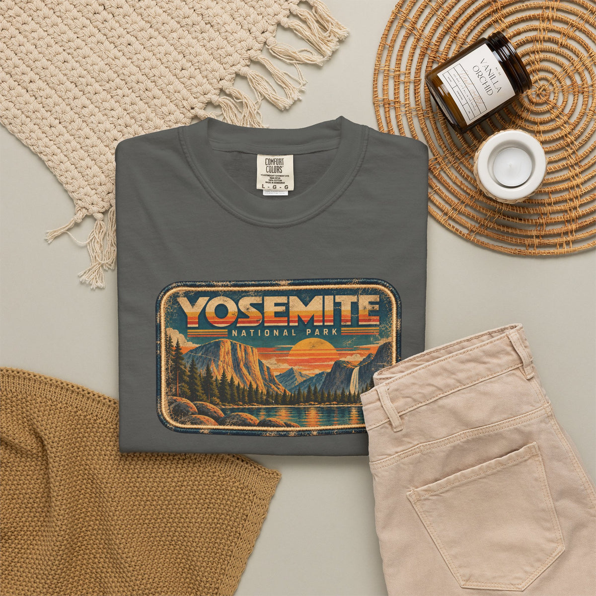Yosemite - Unisex Garment-Dyed T-shirt