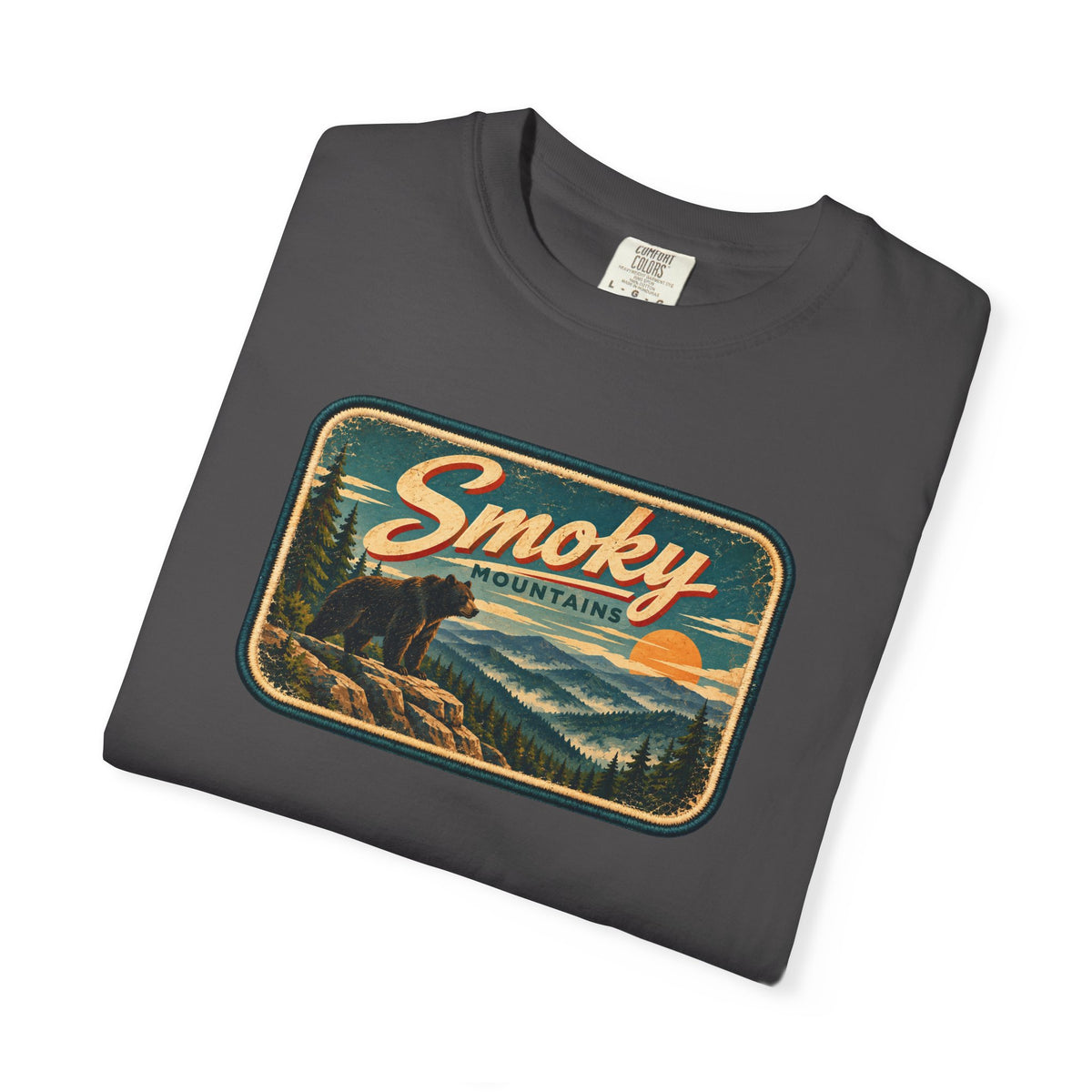 Smoky Mountains - Unisex Garment-Dyed T-shirt