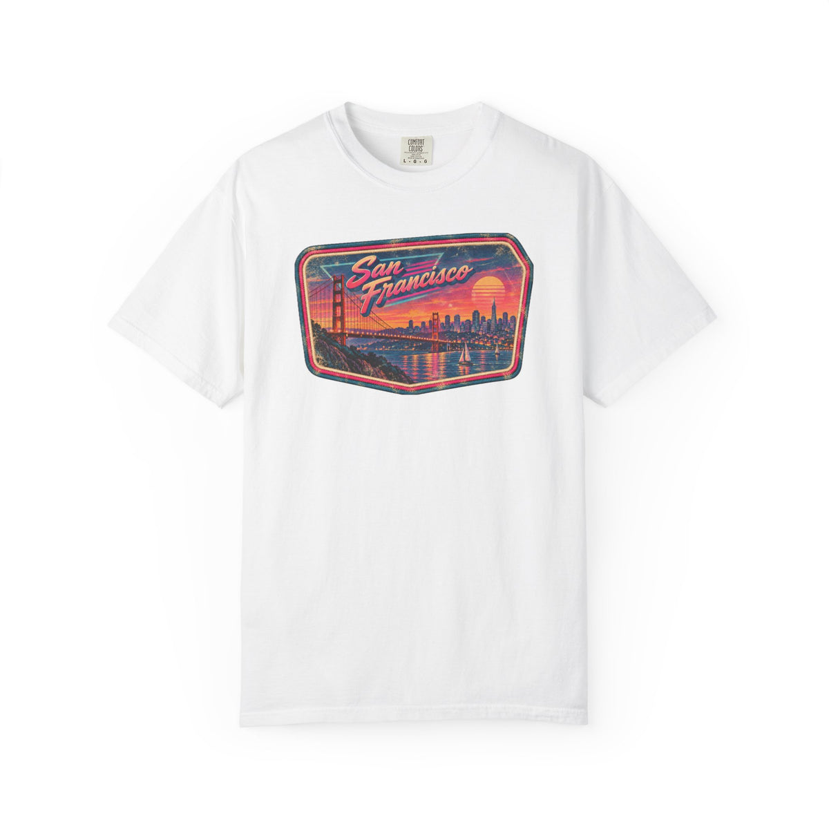San Francisco - Unisex Garment-Dyed T-shirt