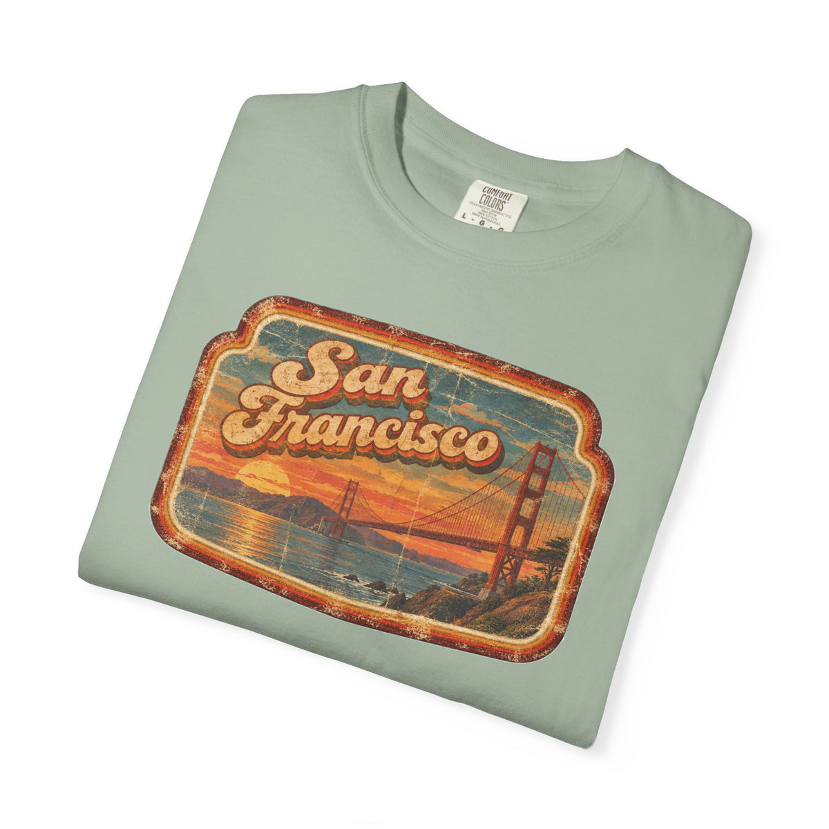 San Francisco - Unisex Garment-Dyed T-shirt