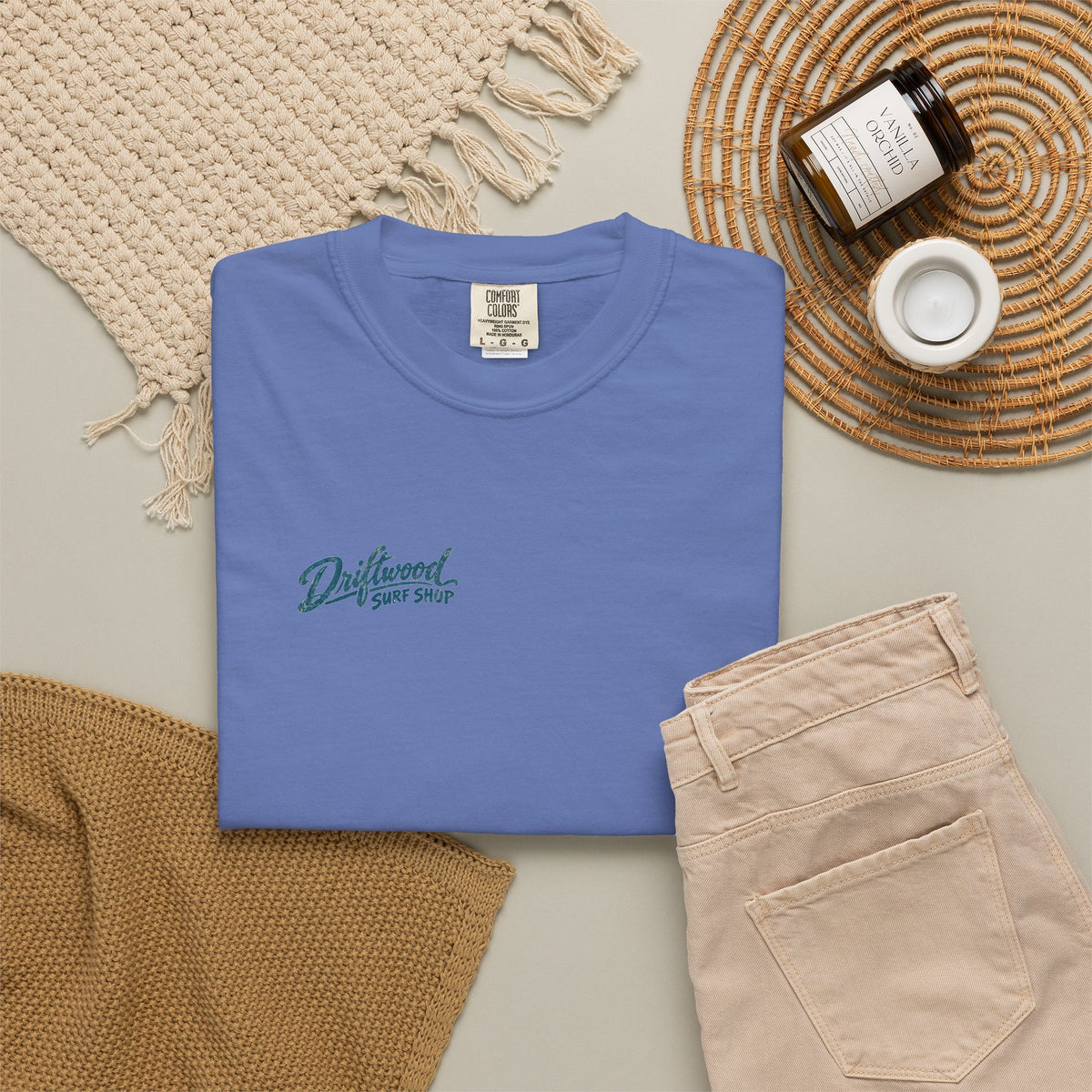 Driftwood Surf Shop - Unisex Garment-Dyed T-shirt